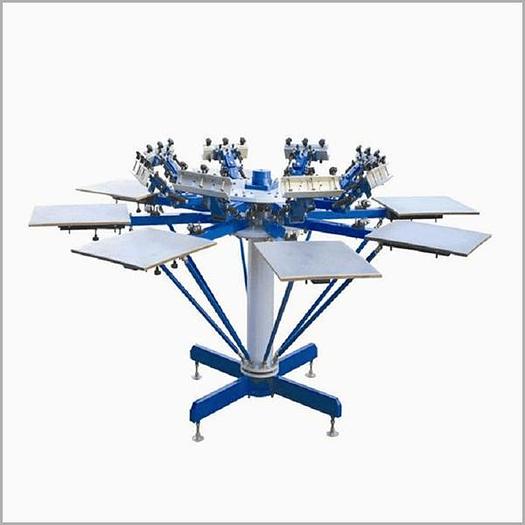 8 Color High Precision Screen Printing Machine