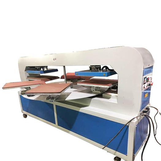 Double Heat Press Carrousel