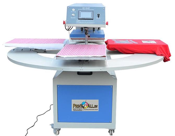 Single Heat Press Carrousel