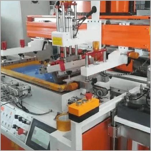 Gasket Screen Printing Machine For Cylinder Jacket