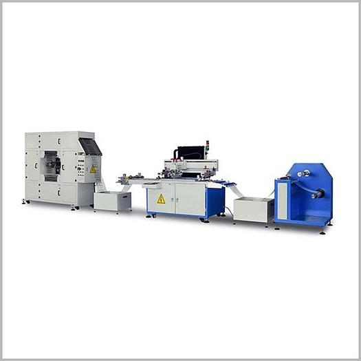 Roll To Roll Label Screen Printing Machine