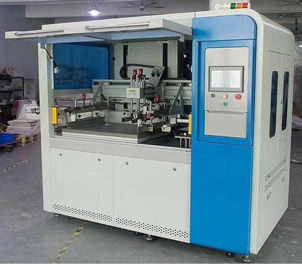 NEW! Automatic screen print machine with camera registration for heat transfers