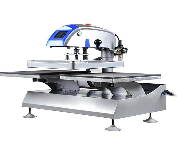 Electric dual plate heat press