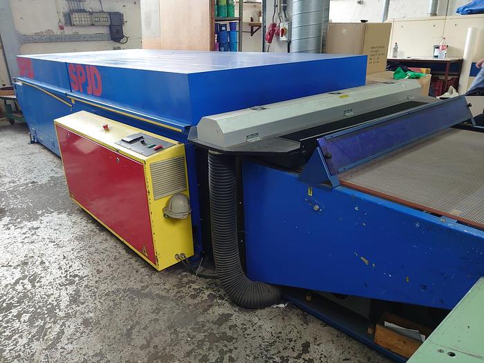 Drying tunnel with combination heat and UV and Svecia semi-automatic special deal