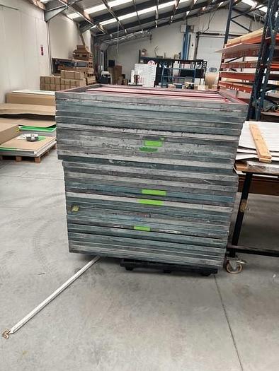 screen printing screens - 50 pieces