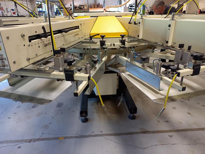 TAS 6 Color / 8 Station Screen Printing Machine (1993)