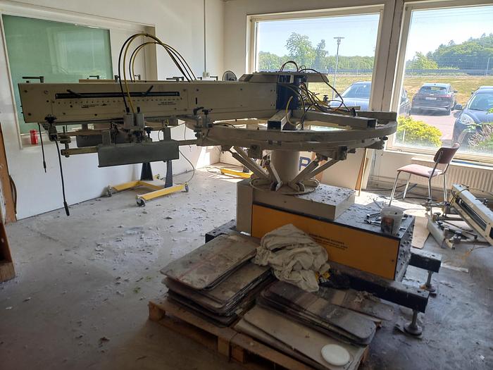 TAS 7 Color / 10 Station Screen Printing Machine (1996)